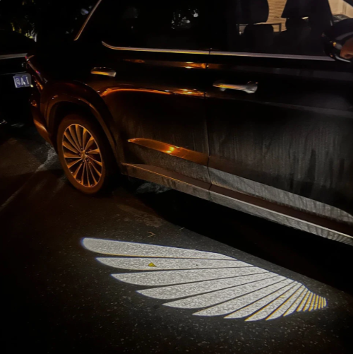 Angel Wing Projector Light For Car