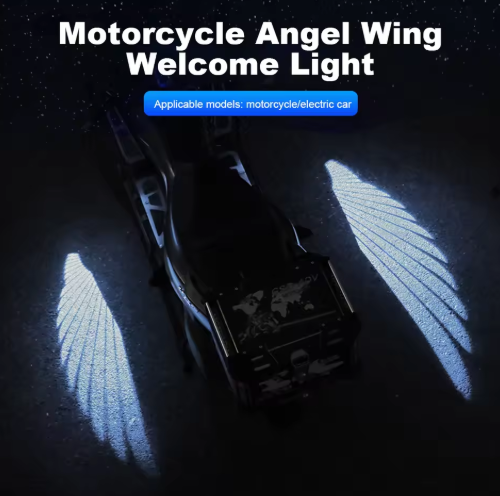 Angel Wing Projector Light For Bike
